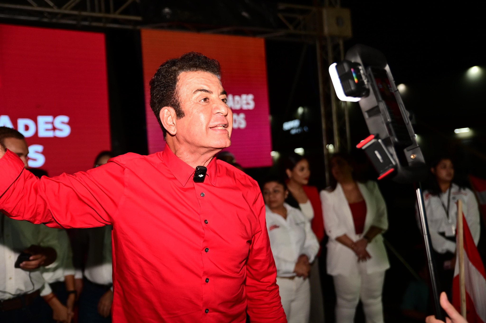 Nasralla propone unidad nacional ante posible maniobra oficialista para frenar elecciones