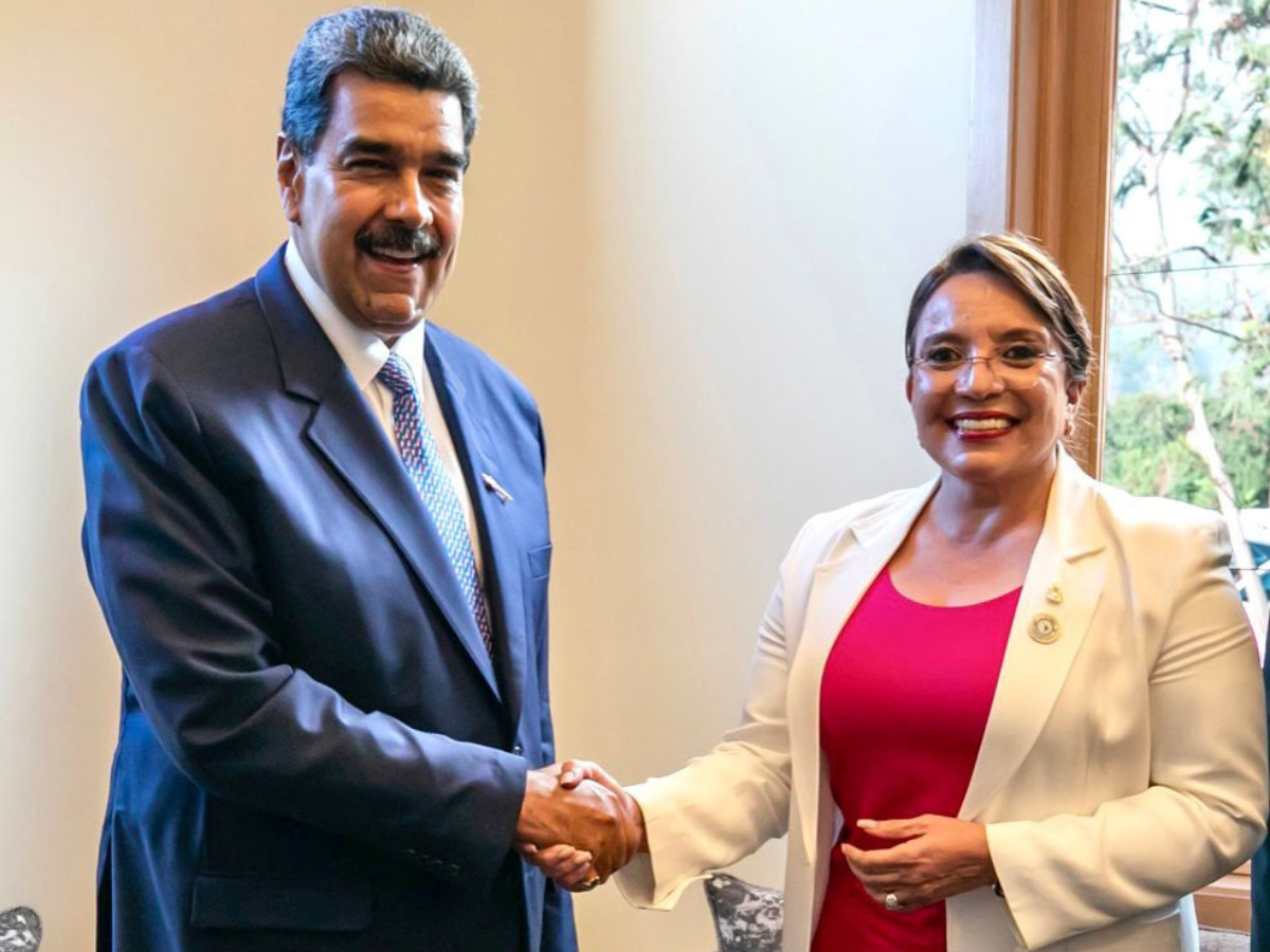 Xiomara Castro defiende a Nicolás Maduro durante disputas internacionales Xiomara Castro defiende a Nicolás Maduro durante disputas internacionales