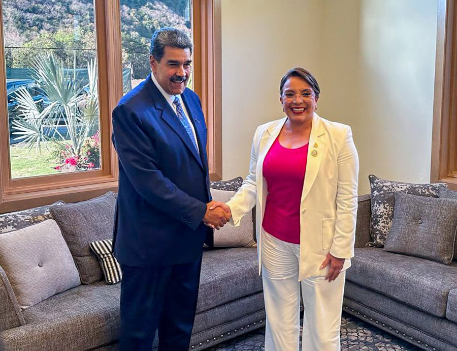 Las Fuerzas Armadas hondureñas se apartan del gobierno de Xiomara Castro por apoyo a Maduro Las Fuerzas Armadas hondureñas se apartan del gobierno de Xiomara Castro por apoyo a Maduro